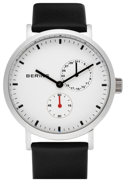 Bering 10540-409 - мужские наручные часы Bering 10540-409 - мужские наручные часыBering<br>мужские, сапфировое стекло,chronograph, корпус из нерж. стали, ремешок из кожи теленка черного цвета, циферблат белого цвета, маленькая секундная стрелка, с числовым календарем<br><br>Бренд: Bering<br>Модель: Bering 10540-409<br>Артикул: 10540-409<br>Вариант артикула: ber-10540-409<br>Коллекция: None<br>Подколлекция: None<br>Страна: Дания<br>Пол: мужские<br>Тип механизма: кварцевые<br>Механизм: None<br>Количество камней: None<br>Автоподзавод: None<br>Источник энергии: от батарейки<br>Срок службы элемента питания: None<br>Дисплей: стрелки<br>Цифры: отсутствуют<br>Водозащита: WR 50<br>Противоударные: None<br>Материал корпуса: нерж. сталь<br>Материал браслета: кожа (теленок)<br>Материал безеля: None<br>Стекло: сапфировое<br>Антибликовое покрытие: None<br>Цвет корпуса: None<br>Цвет браслета: None<br>Цвет циферблата: None<br>Цвет безеля: None<br>Размеры: 40 мм<br>Диаметр: None<br>Диаметр корпуса: None<br>Толщина: None<br>Ширина ремешка: None<br>Вес: None<br>Спорт-функции: None<br>Подсветка: None<br>Вставка: None<br>Отображение даты: число<br>Хронограф: None<br>Таймер: None<br>Термометр: None<br>Хронометр: None<br>GPS: None<br>Радиосинхронизация: None<br>Барометр: None<br>Скелетон: None<br>Дополнительная информация: None<br>Дополнительные функции: None
