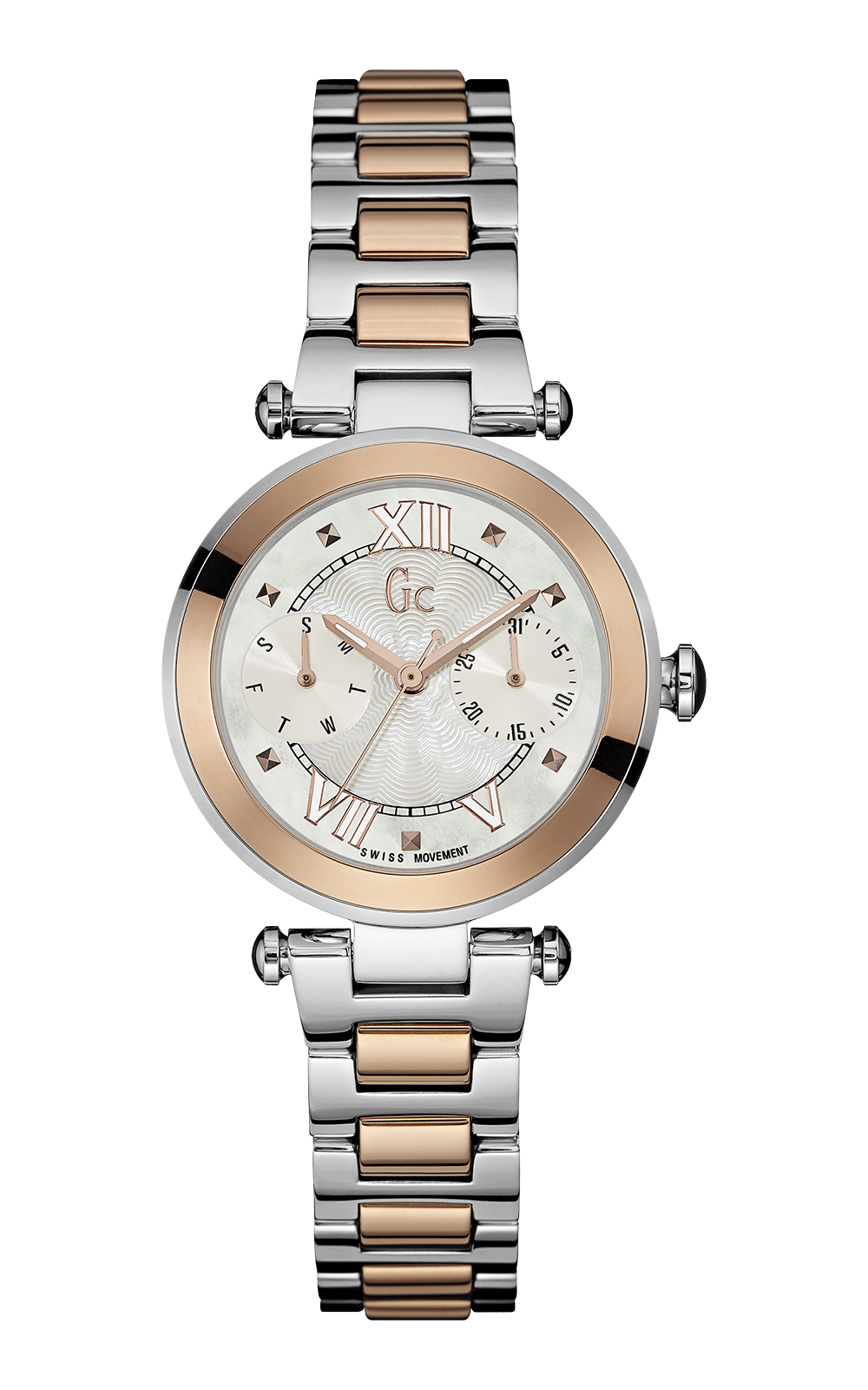 Gc Y06002L1 - женские наручные часы Gc Y06002L1 - женские наручные часыGc<br><br><br>Бренд: Gc<br>Модель: Gc Y06002L1<br>Артикул: Y06002L1<br>Вариант артикула: None<br>Коллекция: None<br>Подколлекция: None<br>Страна: Швейцария<br>Пол: женские<br>Тип механизма: кварцевые<br>Механизм: None<br>Количество камней: None<br>Автоподзавод: None<br>Источник энергии: от батарейки<br>Срок службы элемента питания: None<br>Дисплей: стрелки<br>Цифры: римские<br>Водозащита: WR 100<br>Противоударные: None<br>Материал корпуса: нерж. сталь, IP покрытие: позолота (частичное)<br>Материал браслета: нерж. сталь, IP покрытие (частичное): позолота<br>Материал безеля: None<br>Стекло: минеральное<br>Антибликовое покрытие: None<br>Цвет корпуса: None<br>Цвет браслета: None<br>Цвет циферблата: перламутр<br>Цвет безеля: None<br>Размеры: 32x9.5 мм<br>Диаметр: None<br>Диаметр корпуса: 32 мм<br>Толщина: 9.5 мм<br>Ширина ремешка: None<br>Вес: None<br>Спорт-функции: None<br>Подсветка: стрелок<br>Вставка: None<br>Отображение даты: число, день недели<br>Хронограф: None<br>Таймер: None<br>Термометр: None<br>Хронометр: None<br>GPS: None<br>Радиосинхронизация: None<br>Барометр: None<br>Скелетон: None<br>Дополнительная информация: None<br>Дополнительные функции: None