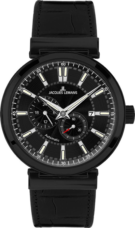 Jacques Lemans 1-1730C - мужские наручные часы из коллекции Verona Jacques Lemans 1-1730C - мужские наручные часы из коллекции VeronaJacques Lemans<br><br><br>Бренд: Jacques Lemans<br>Модель: Jacques Lemans 1-1730C<br>Артикул: 1-1730C<br>Вариант артикула: None<br>Коллекция: Verona<br>Подколлекция: None<br>Страна: Австрия<br>Пол: мужские<br>Тип механизма: механические<br>Механизм: None<br>Количество камней: None<br>Автоподзавод: None<br>Источник энергии: пружинный механизм<br>Срок службы элемента питания: None<br>Дисплей: стрелки<br>Цифры: отсутствуют<br>Водозащита: WR 50<br>Противоударные: None<br>Материал корпуса: нерж. сталь, IP покрытие (полное)<br>Материал браслета: кожа<br>Материал безеля: None<br>Стекло: минеральное<br>Антибликовое покрытие: None<br>Цвет корпуса: None<br>Цвет браслета: None<br>Цвет циферблата: None<br>Цвет безеля: None<br>Размеры: 44 мм<br>Диаметр: None<br>Диаметр корпуса: None<br>Толщина: None<br>Ширина ремешка: None<br>Вес: None<br>Спорт-функции: None<br>Подсветка: стрелок<br>Вставка: None<br>Отображение даты: число<br>Хронограф: None<br>Таймер: None<br>Термометр: None<br>Хронометр: None<br>GPS: None<br>Радиосинхронизация: None<br>Барометр: None<br>Скелетон: None<br>Дополнительная информация: None<br>Дополнительные функции: второй часовой пояс