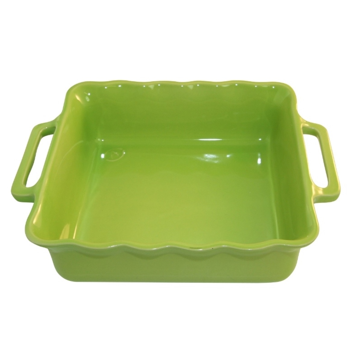 Форма квадратная 27,5 см Appolia Delices LIME 140027527 Форма квадратная 27,5 см Appolia Delices LIME 140027527Формы для запекания (выпечки)<br>Форма квадратная 27,5 см Appolia Delices LIME 140027527<br> <br>Благодаря большому разнообразию изящных форм и широкой цветовой гамме, коллекция DELICES предлагает всевозможные варианты приготовления блюд для себя и гостей. Выбирайте цвета в соответствии с вашими желаниями и вашей кухне. Закругленные углы облегчают чистку. Легко использовать. Большие удобные ручки. Прочная жароустойчивая керамика экологична и изготавливается из высококачественной глины. Прочная глазурь устойчива к растрескиванию и сколам, не содержит свинца и кадмия. Глина обеспечивает медленный и равномерный нагрев, деликатное приготовление с сохранением всех питательных веществ и витаминов, а та же долго сохраняет тепло, что удобно при сервировке горячих блюд.<br>