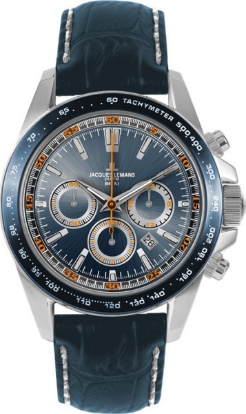 Jacques Lemans 1-1836B - мужские наручные часы из коллекции Liverpool Jacques Lemans 1-1836B - мужские наручные часы из коллекции LiverpoolJacques Lemans<br><br><br>Бренд: Jacques Lemans<br>Модель: Jacques Lemans 1-1836B<br>Артикул: 1-1836B<br>Вариант артикула: None<br>Коллекция: Liverpool<br>Подколлекция: None<br>Страна: Австрия<br>Пол: мужские<br>Тип механизма: кварцевые<br>Механизм: None<br>Количество камней: None<br>Автоподзавод: None<br>Источник энергии: от батарейки<br>Срок службы элемента питания: None<br>Дисплей: стрелки<br>Цифры: отсутствуют<br>Водозащита: None<br>Противоударные: None<br>Материал корпуса: нерж. сталь<br>Материал браслета: кожа<br>Материал безеля: None<br>Стекло: минеральное<br>Антибликовое покрытие: None<br>Цвет корпуса: None<br>Цвет браслета: None<br>Цвет циферблата: None<br>Цвет безеля: None<br>Размеры: 41 мм<br>Диаметр: None<br>Диаметр корпуса: None<br>Толщина: None<br>Ширина ремешка: None<br>Вес: None<br>Спорт-функции: секундомер<br>Подсветка: стрелок<br>Вставка: None<br>Отображение даты: число<br>Хронограф: есть<br>Таймер: None<br>Термометр: None<br>Хронометр: None<br>GPS: None<br>Радиосинхронизация: None<br>Барометр: None<br>Скелетон: None<br>Дополнительная информация: None<br>Дополнительные функции: None