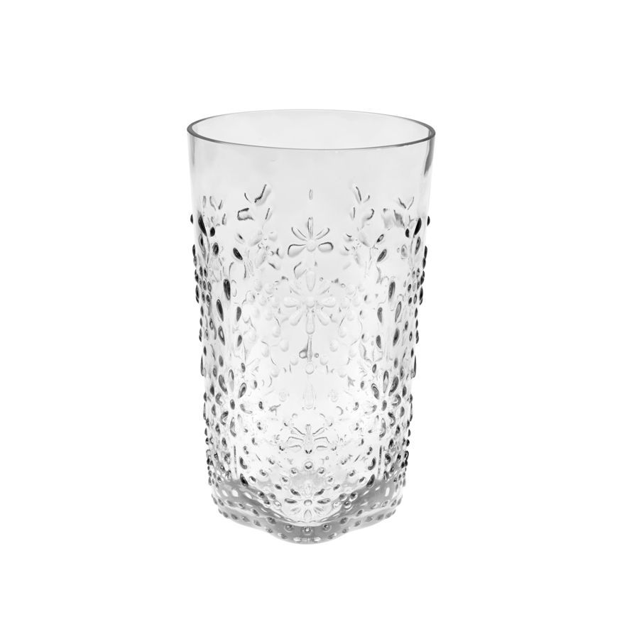 Floral Floral Стекло Casa Alegre, Португалия<br>Floral Стакан для воды прозрачный<br>Высота 144 мм, емкость 525 мл<br>Материал - стекло<br>Бренд Casa Alegre<br>Производитель: Vista Alegre Atlantis, Португалия<br>