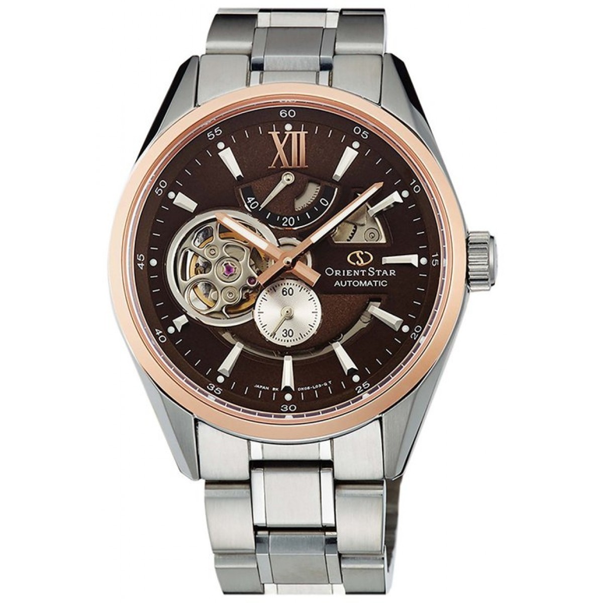 Orient DK05005T / SDK05005T0 - мужские наручные часы Orient DK05005T / SDK05005T0 - мужские наручные часыORIENT<br><br><br>Бренд: ORIENT<br>Модель: ORIENT DK05005T<br>Артикул: DK05005T<br>Вариант артикула: SDK05005T0<br>Коллекция: None<br>Подколлекция: None<br>Страна: Япония<br>Пол: мужские<br>Тип механизма: механические<br>Механизм: None<br>Количество камней: None<br>Автоподзавод: есть<br>Источник энергии: пружинный механизм<br>Срок службы элемента питания: None<br>Дисплей: стрелки<br>Цифры: римские<br>Водозащита: WR 100<br>Противоударные: None<br>Материал корпуса: нерж. сталь, покрытие: позолота (частичное)<br>Материал браслета: нерж. сталь<br>Материал безеля: None<br>Стекло: сапфировое<br>Антибликовое покрытие: None<br>Цвет корпуса: None<br>Цвет браслета: None<br>Цвет циферблата: None<br>Цвет безеля: None<br>Размеры: 41 мм<br>Диаметр: None<br>Диаметр корпуса: None<br>Толщина: None<br>Ширина ремешка: None<br>Вес: None<br>Спорт-функции: None<br>Подсветка: стрелок<br>Вставка: None<br>Отображение даты: None<br>Хронограф: None<br>Таймер: None<br>Термометр: None<br>Хронометр: None<br>GPS: None<br>Радиосинхронизация: None<br>Барометр: None<br>Скелетон: None<br>Дополнительная информация: None<br>Дополнительные функции: None