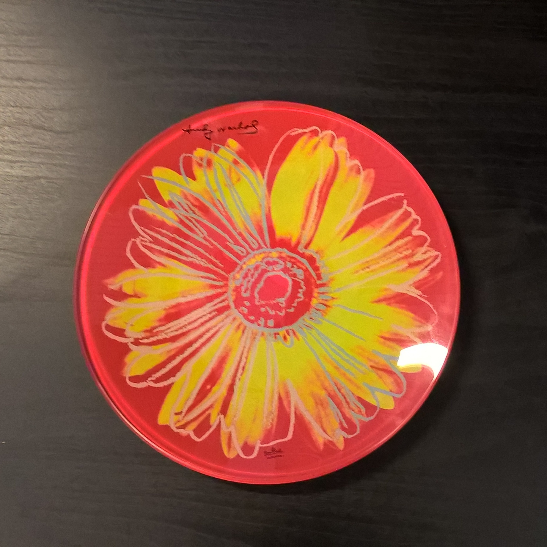 Серия Andy Warhol Серия Andy Warhol Хрусталь и стекло Rosenthal<br>Серия Andy Warhol Daisies Pink Тарелка<br>Размер: 20 см<br>Материал: стекло<br>Производитель: Rosenthal, Германия<br>