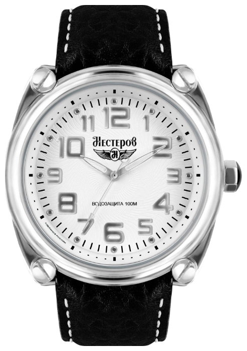 Нестеров H0266B02-02A - мужские наручные часы Нестеров H0266B02-02A - мужские наручные часыНестеров<br><br><br>Бренд: Нестеров<br>Модель: Нестеров H0266B02-02A<br>Артикул: H0266B02-02A<br>Вариант артикула: None<br>Коллекция: None<br>Подколлекция: None<br>Страна: Россия<br>Пол: мужские<br>Тип механизма: кварцевые<br>Механизм: None<br>Количество камней: None<br>Автоподзавод: None<br>Источник энергии: от батарейки<br>Срок службы элемента питания: None<br>Дисплей: стрелки<br>Цифры: арабские<br>Водозащита: WR 100<br>Противоударные: None<br>Материал корпуса: нерж. сталь<br>Материал браслета: кожа<br>Материал безеля: None<br>Стекло: минеральное<br>Антибликовое покрытие: None<br>Цвет корпуса: None<br>Цвет браслета: None<br>Цвет циферблата: None<br>Цвет безеля: None<br>Размеры: 45x12 мм<br>Диаметр: None<br>Диаметр корпуса: None<br>Толщина: None<br>Ширина ремешка: None<br>Вес: None<br>Спорт-функции: None<br>Подсветка: None<br>Вставка: None<br>Отображение даты: None<br>Хронограф: None<br>Таймер: None<br>Термометр: None<br>Хронометр: None<br>GPS: None<br>Радиосинхронизация: None<br>Барометр: None<br>Скелетон: None<br>Дополнительная информация: None<br>Дополнительные функции: None