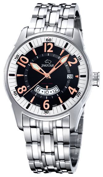 Jaguar J627_3 - мужские наручные часы Jaguar J627_3 - мужские наручные часыJaguar<br><br><br>Бренд: Jaguar<br>Модель: Jaguar J627_3<br>Артикул: J627_3<br>Вариант артикула: None<br>Коллекция: None<br>Подколлекция: None<br>Страна: Швейцария<br>Пол: мужские<br>Тип механизма: кварцевые<br>Механизм: None<br>Количество камней: None<br>Автоподзавод: None<br>Источник энергии: от батарейки<br>Срок службы элемента питания: None<br>Дисплей: стрелки<br>Цифры: арабские<br>Водозащита: WR 50<br>Противоударные: None<br>Материал корпуса: нерж. сталь<br>Материал браслета: не указан<br>Материал безеля: None<br>Стекло: минеральное<br>Антибликовое покрытие: None<br>Цвет корпуса: None<br>Цвет браслета: None<br>Цвет циферблата: None<br>Цвет безеля: None<br>Размеры: None<br>Диаметр: None<br>Диаметр корпуса: None<br>Толщина: None<br>Ширина ремешка: None<br>Вес: None<br>Спорт-функции: None<br>Подсветка: стрелок<br>Вставка: None<br>Отображение даты: число<br>Хронограф: None<br>Таймер: None<br>Термометр: None<br>Хронометр: None<br>GPS: None<br>Радиосинхронизация: None<br>Барометр: None<br>Скелетон: None<br>Дополнительная информация: None<br>Дополнительные функции: второй часовой пояс