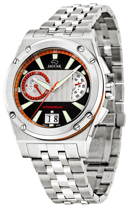 Jaguar J613_2 - мужские наручные часы Jaguar J613_2 - мужские наручные часыJaguar<br><br><br>Бренд: Jaguar<br>Модель: Jaguar J613_2<br>Артикул: J613_2<br>Вариант артикула: None<br>Коллекция: None<br>Подколлекция: None<br>Страна: Швейцария<br>Пол: мужские<br>Тип механизма: кварцевые<br>Механизм: None<br>Количество камней: None<br>Автоподзавод: None<br>Источник энергии: None<br>Срок службы элемента питания: None<br>Дисплей: стрелки<br>Цифры: отсутствуют<br>Водозащита: WR 50<br>Противоударные: None<br>Материал корпуса: не указан<br>Материал браслета: не указан<br>Материал безеля: None<br>Стекло: минеральное<br>Антибликовое покрытие: None<br>Цвет корпуса: None<br>Цвет браслета: None<br>Цвет циферблата: None<br>Цвет безеля: None<br>Размеры: None<br>Диаметр: None<br>Диаметр корпуса: None<br>Толщина: None<br>Ширина ремешка: None<br>Вес: None<br>Спорт-функции: секундомер<br>Подсветка: дисплея<br>Вставка: None<br>Отображение даты: None<br>Хронограф: None<br>Таймер: None<br>Термометр: None<br>Хронометр: None<br>GPS: None<br>Радиосинхронизация: None<br>Барометр: None<br>Скелетон: None<br>Дополнительная информация: None<br>Дополнительные функции: None