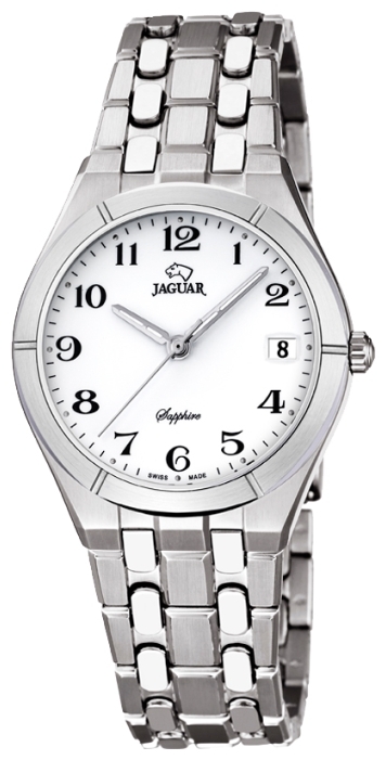 Jaguar J671_6 - женские наручные часы Jaguar J671_6 - женские наручные часыJaguar<br><br><br>Бренд: Jaguar<br>Модель: Jaguar J671_6<br>Артикул: J671_6<br>Вариант артикула: None<br>Коллекция: None<br>Подколлекция: None<br>Страна: Швейцария<br>Пол: женские<br>Тип механизма: кварцевые<br>Механизм: M256111<br>Количество камней: None<br>Автоподзавод: None<br>Источник энергии: от батарейки<br>Срок службы элемента питания: None<br>Дисплей: стрелки<br>Цифры: арабские<br>Водозащита: WR 100<br>Противоударные: None<br>Материал корпуса: нерж. сталь<br>Материал браслета: нерж. сталь<br>Материал безеля: None<br>Стекло: сапфировое<br>Антибликовое покрытие: None<br>Цвет корпуса: None<br>Цвет браслета: None<br>Цвет циферблата: None<br>Цвет безеля: None<br>Размеры: 32x8.4 мм<br>Диаметр: None<br>Диаметр корпуса: None<br>Толщина: None<br>Ширина ремешка: None<br>Вес: None<br>Спорт-функции: None<br>Подсветка: стрелок<br>Вставка: None<br>Отображение даты: число<br>Хронограф: None<br>Таймер: None<br>Термометр: None<br>Хронометр: None<br>GPS: None<br>Радиосинхронизация: None<br>Барометр: None<br>Скелетон: None<br>Дополнительная информация: None<br>Дополнительные функции: None