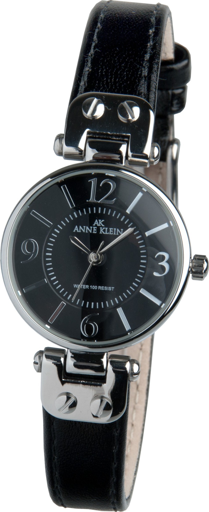 Anne Klein 9443BKBK - женские наручные часы из коллекции Ring Anne Klein 9443BKBK - женские наручные часы из коллекции RingAnne Klein<br><br><br>Бренд: Anne Klein<br>Модель: Anne Klein 9443 BKBK<br>Артикул: 9443BKBK<br>Вариант артикула: None<br>Коллекция: Ring<br>Подколлекция: None<br>Страна: США<br>Пол: женские<br>Тип механизма: кварцевые<br>Механизм: None<br>Количество камней: None<br>Автоподзавод: None<br>Источник энергии: от батарейки<br>Срок службы элемента питания: None<br>Дисплей: стрелки<br>Цифры: арабские<br>Водозащита: WR 30<br>Противоударные: None<br>Материал корпуса: не указан<br>Материал браслета: кожа<br>Материал безеля: None<br>Стекло: минеральное<br>Антибликовое покрытие: None<br>Цвет корпуса: None<br>Цвет браслета: None<br>Цвет циферблата: None<br>Цвет безеля: None<br>Размеры: 28x8 мм<br>Диаметр: None<br>Диаметр корпуса: None<br>Толщина: None<br>Ширина ремешка: None<br>Вес: None<br>Спорт-функции: None<br>Подсветка: None<br>Вставка: None<br>Отображение даты: None<br>Хронограф: None<br>Таймер: None<br>Термометр: None<br>Хронометр: None<br>GPS: None<br>Радиосинхронизация: None<br>Барометр: None<br>Скелетон: None<br>Дополнительная информация: None<br>Дополнительные функции: None