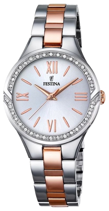 Festina F16917.1 - женские наручные часы Festina F16917.1 - женские наручные часыFestina<br><br><br>Бренд: Festina<br>Модель: Festina F16917/1<br>Артикул: F16917.1<br>Вариант артикула: None<br>Коллекция: None<br>Подколлекция: None<br>Страна: Испания<br>Пол: женские<br>Тип механизма: кварцевые<br>Механизм: M2035<br>Количество камней: None<br>Автоподзавод: None<br>Источник энергии: от батарейки<br>Срок службы элемента питания: None<br>Дисплей: стрелки<br>Цифры: римские<br>Водозащита: WR 50<br>Противоударные: None<br>Материал корпуса: нерж. сталь<br>Материал браслета: нерж. сталь, частичное дополнительное покрытие<br>Материал безеля: None<br>Стекло: минеральное<br>Антибликовое покрытие: None<br>Цвет корпуса: None<br>Цвет браслета: None<br>Цвет циферблата: None<br>Цвет безеля: None<br>Размеры: 33x40x9 мм<br>Диаметр: None<br>Диаметр корпуса: None<br>Толщина: None<br>Ширина ремешка: None<br>Вес: None<br>Спорт-функции: None<br>Подсветка: None<br>Вставка: None<br>Отображение даты: None<br>Хронограф: None<br>Таймер: None<br>Термометр: None<br>Хронометр: None<br>GPS: None<br>Радиосинхронизация: None<br>Барометр: None<br>Скелетон: None<br>Дополнительная информация: None<br>Дополнительные функции: None
