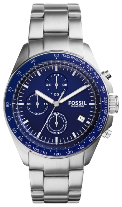 Fossil CH3030 - мужские наручные часы Fossil CH3030 - мужские наручные часыFossil<br><br><br>Бренд: Fossil<br>Модель: Fossil CH3030<br>Артикул: CH3030<br>Вариант артикула: None<br>Коллекция: None<br>Подколлекция: None<br>Страна: США<br>Пол: мужские<br>Тип механизма: кварцевые<br>Механизм: None<br>Количество камней: None<br>Автоподзавод: None<br>Источник энергии: от батарейки<br>Срок службы элемента питания: None<br>Дисплей: стрелки<br>Цифры: отсутствуют<br>Водозащита: WR 100<br>Противоударные: None<br>Материал корпуса: нерж. сталь, PVD покрытие (частичное)<br>Материал браслета: нерж. сталь<br>Материал безеля: None<br>Стекло: минеральное<br>Антибликовое покрытие: None<br>Цвет корпуса: None<br>Цвет браслета: None<br>Цвет циферблата: None<br>Цвет безеля: None<br>Размеры: 42 мм<br>Диаметр: None<br>Диаметр корпуса: None<br>Толщина: None<br>Ширина ремешка: None<br>Вес: None<br>Спорт-функции: секундомер<br>Подсветка: стрелок<br>Вставка: None<br>Отображение даты: число<br>Хронограф: есть<br>Таймер: None<br>Термометр: None<br>Хронометр: None<br>GPS: None<br>Радиосинхронизация: None<br>Барометр: None<br>Скелетон: None<br>Дополнительная информация: None<br>Дополнительные функции: None