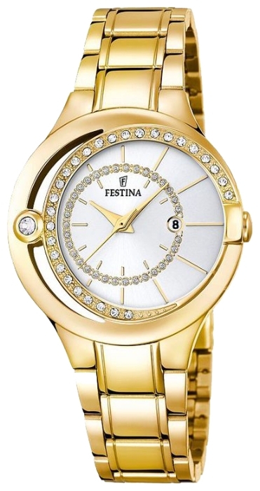 Festina F16948.1 - женские наручные часы Festina F16948.1 - женские наручные часыFestina<br><br><br>Бренд: Festina<br>Модель: Festina F16948/1<br>Артикул: F16948.1<br>Вариант артикула: None<br>Коллекция: None<br>Подколлекция: None<br>Страна: Испания<br>Пол: женские<br>Тип механизма: кварцевые<br>Механизм: MGL10<br>Количество камней: None<br>Автоподзавод: None<br>Источник энергии: от батарейки<br>Срок службы элемента питания: None<br>Дисплей: стрелки<br>Цифры: отсутствуют<br>Водозащита: WR 50<br>Противоударные: None<br>Материал корпуса: нерж. сталь, полное покрытие корпуса<br>Материал браслета: нерж. сталь, полное дополнительное покрытие<br>Материал безеля: None<br>Стекло: минеральное<br>Антибликовое покрытие: None<br>Цвет корпуса: None<br>Цвет браслета: None<br>Цвет циферблата: None<br>Цвет безеля: None<br>Размеры: 33x8 мм<br>Диаметр: None<br>Диаметр корпуса: None<br>Толщина: None<br>Ширина ремешка: 16 см<br>Вес: 72 г<br>Спорт-функции: None<br>Подсветка: None<br>Вставка: None<br>Отображение даты: число<br>Хронограф: None<br>Таймер: None<br>Термометр: None<br>Хронометр: None<br>GPS: None<br>Радиосинхронизация: None<br>Барометр: None<br>Скелетон: None<br>Дополнительная информация: None<br>Дополнительные функции: None