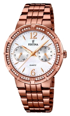 Festina F16796.3 - женские наручные часы Festina F16796.3 - женские наручные часыFestina<br><br><br>Бренд: Festina<br>Модель: Festina F16796/3<br>Артикул: F16796.3<br>Вариант артикула: None<br>Коллекция: None<br>Подколлекция: None<br>Страна: Испания<br>Пол: женские<br>Тип механизма: кварцевые<br>Механизм: M6P25<br>Количество камней: None<br>Автоподзавод: None<br>Источник энергии: от батарейки<br>Срок службы элемента питания: None<br>Дисплей: стрелки<br>Цифры: арабские<br>Водозащита: WR 50<br>Противоударные: None<br>Материал корпуса: нерж. сталь, PVD покрытие (полное)<br>Материал браслета: нерж. сталь, PVD покрытие (полное)<br>Материал безеля: None<br>Стекло: минеральное<br>Антибликовое покрытие: None<br>Цвет корпуса: None<br>Цвет браслета: None<br>Цвет циферблата: None<br>Цвет безеля: None<br>Размеры: None<br>Диаметр: None<br>Диаметр корпуса: 36<br>Толщина: None<br>Ширина ремешка: None<br>Вес: None<br>Спорт-функции: None<br>Подсветка: стрелок<br>Вставка: None<br>Отображение даты: число, день недели<br>Хронограф: None<br>Таймер: None<br>Термометр: None<br>Хронометр: None<br>GPS: None<br>Радиосинхронизация: None<br>Барометр: None<br>Скелетон: None<br>Дополнительная информация: None<br>Дополнительные функции: None