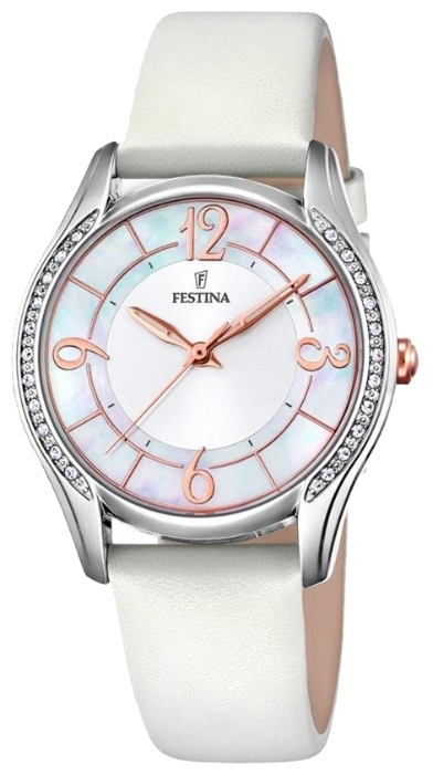Festina F16944.A - женские наручные часы Festina F16944.A - женские наручные часыFestina<br><br><br>Бренд: Festina<br>Модель: Festina F16944/A<br>Артикул: F16944.A<br>Вариант артикула: None<br>Коллекция: None<br>Подколлекция: None<br>Страна: Испания<br>Пол: женские<br>Тип механизма: кварцевые<br>Механизм: M2035<br>Количество камней: None<br>Автоподзавод: None<br>Источник энергии: от батарейки<br>Срок службы элемента питания: None<br>Дисплей: стрелки<br>Цифры: арабские<br>Водозащита: WR 50<br>Противоударные: None<br>Материал корпуса: нерж. сталь<br>Материал браслета: кожа<br>Материал безеля: None<br>Стекло: минеральное<br>Антибликовое покрытие: None<br>Цвет корпуса: None<br>Цвет браслета: None<br>Цвет циферблата: None<br>Цвет безеля: None<br>Размеры: None<br>Диаметр: None<br>Диаметр корпуса: 36<br>Толщина: None<br>Ширина ремешка: None<br>Вес: None<br>Спорт-функции: None<br>Подсветка: None<br>Вставка: None<br>Отображение даты: None<br>Хронограф: None<br>Таймер: None<br>Термометр: None<br>Хронометр: None<br>GPS: None<br>Радиосинхронизация: None<br>Барометр: None<br>Скелетон: None<br>Дополнительная информация: None<br>Дополнительные функции: None