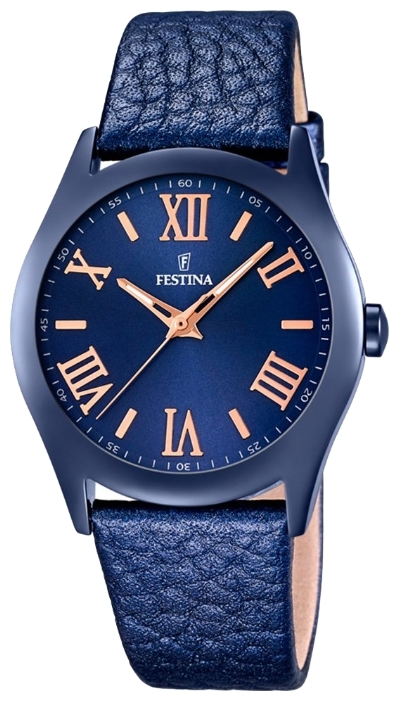 Festina F16649.5 - женские наручные часы Festina F16649.5 - женские наручные часыFestina<br><br><br>Бренд: Festina<br>Модель: Festina F16649/5<br>Артикул: F16649.5<br>Вариант артикула: None<br>Коллекция: None<br>Подколлекция: None<br>Страна: Испания<br>Пол: женские<br>Тип механизма: кварцевые<br>Механизм: None<br>Количество камней: None<br>Автоподзавод: None<br>Источник энергии: от батарейки<br>Срок службы элемента питания: None<br>Дисплей: стрелки<br>Цифры: римские<br>Водозащита: WR 50<br>Противоударные: None<br>Материал корпуса: нерж. сталь, PVD покрытие (полное)<br>Материал браслета: кожа<br>Материал безеля: None<br>Стекло: минеральное<br>Антибликовое покрытие: None<br>Цвет корпуса: None<br>Цвет браслета: None<br>Цвет циферблата: None<br>Цвет безеля: None<br>Размеры: None<br>Диаметр: None<br>Диаметр корпуса: 36<br>Толщина: None<br>Ширина ремешка: None<br>Вес: None<br>Спорт-функции: None<br>Подсветка: стрелок<br>Вставка: None<br>Отображение даты: None<br>Хронограф: None<br>Таймер: None<br>Термометр: None<br>Хронометр: None<br>GPS: None<br>Радиосинхронизация: None<br>Барометр: None<br>Скелетон: None<br>Дополнительная информация: None<br>Дополнительные функции: None