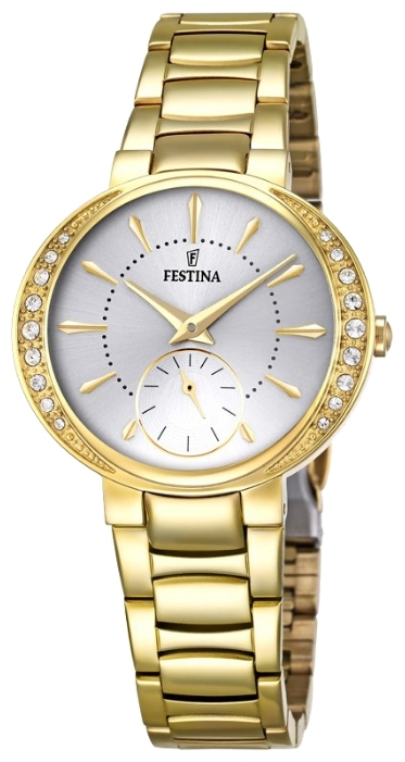 Festina F16910.1 - женские наручные часы Festina F16910.1 - женские наручные часыFestina<br><br><br>Бренд: Festina<br>Модель: Festina F16910/1<br>Артикул: F16910.1<br>Вариант артикула: None<br>Коллекция: None<br>Подколлекция: None<br>Страна: Испания<br>Пол: женские<br>Тип механизма: кварцевые<br>Механизм: M1L40<br>Количество камней: None<br>Автоподзавод: None<br>Источник энергии: от батарейки<br>Срок службы элемента питания: None<br>Дисплей: стрелки<br>Цифры: отсутствуют<br>Водозащита: WR 50<br>Противоударные: None<br>Материал корпуса: нерж. сталь, PVD покрытие (полное)<br>Материал браслета: нерж. сталь, PVD покрытие (полное)<br>Материал безеля: None<br>Стекло: минеральное<br>Антибликовое покрытие: None<br>Цвет корпуса: None<br>Цвет браслета: None<br>Цвет циферблата: None<br>Цвет безеля: None<br>Размеры: None<br>Диаметр: None<br>Диаметр корпуса: 33<br>Толщина: None<br>Ширина ремешка: None<br>Вес: None<br>Спорт-функции: None<br>Подсветка: None<br>Вставка: None<br>Отображение даты: None<br>Хронограф: None<br>Таймер: None<br>Термометр: None<br>Хронометр: None<br>GPS: None<br>Радиосинхронизация: None<br>Барометр: None<br>Скелетон: None<br>Дополнительная информация: None<br>Дополнительные функции: None