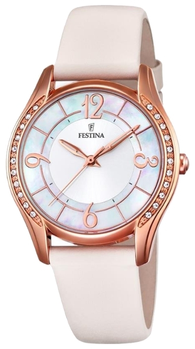 Festina F16946.A - женские наручные часы Festina F16946.A - женские наручные часыFestina<br><br><br>Бренд: Festina<br>Модель: Festina F16946/A<br>Артикул: F16946.A<br>Вариант артикула: None<br>Коллекция: None<br>Подколлекция: None<br>Страна: Испания<br>Пол: женские<br>Тип механизма: кварцевые<br>Механизм: M2035<br>Количество камней: None<br>Автоподзавод: None<br>Источник энергии: от батарейки<br>Срок службы элемента питания: None<br>Дисплей: стрелки<br>Цифры: арабские<br>Водозащита: WR 50<br>Противоударные: None<br>Материал корпуса: нерж. сталь, PVD покрытие (полное)<br>Материал браслета: кожа<br>Материал безеля: None<br>Стекло: минеральное<br>Антибликовое покрытие: None<br>Цвет корпуса: None<br>Цвет браслета: None<br>Цвет циферблата: None<br>Цвет безеля: None<br>Размеры: None<br>Диаметр: None<br>Диаметр корпуса: 36<br>Толщина: None<br>Ширина ремешка: None<br>Вес: None<br>Спорт-функции: None<br>Подсветка: None<br>Вставка: None<br>Отображение даты: None<br>Хронограф: None<br>Таймер: None<br>Термометр: None<br>Хронометр: None<br>GPS: None<br>Радиосинхронизация: None<br>Барометр: None<br>Скелетон: None<br>Дополнительная информация: None<br>Дополнительные функции: None