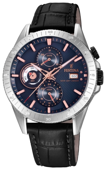 Festina F16990.2 - мужские наручные часы Festina F16990.2 - мужские наручные часыFestina<br><br><br>Бренд: Festina<br>Модель: Festina F16990/2<br>Артикул: F16990.2<br>Вариант артикула: None<br>Коллекция: None<br>Подколлекция: None<br>Страна: Испания<br>Пол: мужские<br>Тип механизма: кварцевые<br>Механизм: M6P8B<br>Количество камней: None<br>Автоподзавод: None<br>Источник энергии: от батарейки<br>Срок службы элемента питания: None<br>Дисплей: стрелки<br>Цифры: отсутствуют<br>Водозащита: WR 50<br>Противоударные: None<br>Материал корпуса: нерж. сталь<br>Материал браслета: кожа<br>Материал безеля: None<br>Стекло: минеральное<br>Антибликовое покрытие: None<br>Цвет корпуса: None<br>Цвет браслета: None<br>Цвет циферблата: None<br>Цвет безеля: None<br>Размеры: None<br>Диаметр: None<br>Диаметр корпуса: 41<br>Толщина: None<br>Ширина ремешка: None<br>Вес: None<br>Спорт-функции: None<br>Подсветка: стрелок<br>Вставка: None<br>Отображение даты: число, месяц, день недели<br>Хронограф: None<br>Таймер: None<br>Термометр: None<br>Хронометр: None<br>GPS: None<br>Радиосинхронизация: None<br>Барометр: None<br>Скелетон: None<br>Дополнительная информация: None<br>Дополнительные функции: None
