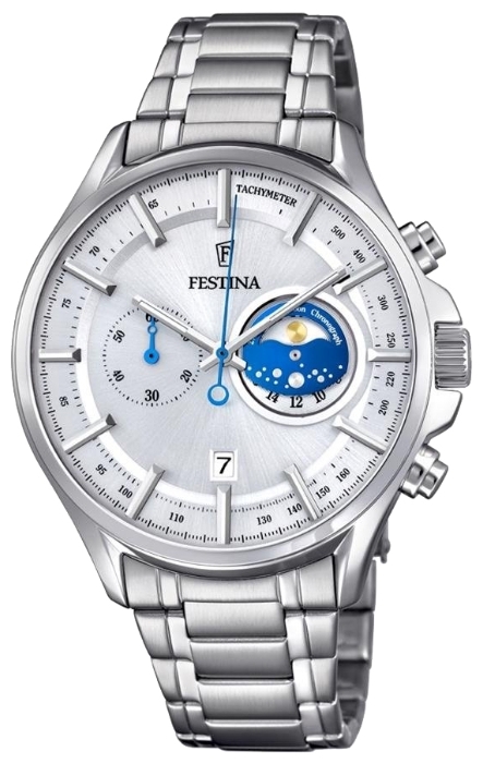 Festina F6852.1 - мужские наручные часы Festina F6852.1 - мужские наручные часыFestina<br><br><br>Бренд: Festina<br>Модель: Festina F6852/1<br>Артикул: F6852.1<br>Вариант артикула: None<br>Коллекция: None<br>Подколлекция: None<br>Страна: Испания<br>Пол: мужские<br>Тип механизма: кварцевые<br>Механизм: M0S21<br>Количество камней: None<br>Автоподзавод: None<br>Источник энергии: от батарейки<br>Срок службы элемента питания: None<br>Дисплей: стрелки<br>Цифры: отсутствуют<br>Водозащита: WR 100<br>Противоударные: None<br>Материал корпуса: нерж. сталь<br>Материал браслета: нерж. сталь<br>Материал безеля: None<br>Стекло: минеральное<br>Антибликовое покрытие: None<br>Цвет корпуса: None<br>Цвет браслета: None<br>Цвет циферблата: None<br>Цвет безеля: None<br>Размеры: None<br>Диаметр: None<br>Диаметр корпуса: 44<br>Толщина: None<br>Ширина ремешка: None<br>Вес: None<br>Спорт-функции: секундомер<br>Подсветка: стрелок<br>Вставка: None<br>Отображение даты: число<br>Хронограф: есть<br>Таймер: None<br>Термометр: None<br>Хронометр: None<br>GPS: None<br>Радиосинхронизация: None<br>Барометр: None<br>Скелетон: None<br>Дополнительная информация: None<br>Дополнительные функции: None