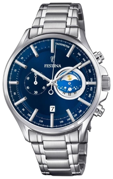 Festina F6852.2 - мужские наручные часы Festina F6852.2 - мужские наручные часыFestina<br><br><br>Бренд: Festina<br>Модель: Festina F6852/2<br>Артикул: F6852.2<br>Вариант артикула: None<br>Коллекция: None<br>Подколлекция: None<br>Страна: Испания<br>Пол: мужские<br>Тип механизма: кварцевые<br>Механизм: M0S21<br>Количество камней: None<br>Автоподзавод: None<br>Источник энергии: от батарейки<br>Срок службы элемента питания: None<br>Дисплей: стрелки<br>Цифры: отсутствуют<br>Водозащита: WR 100<br>Противоударные: None<br>Материал корпуса: нерж. сталь<br>Материал браслета: нерж. сталь<br>Материал безеля: None<br>Стекло: минеральное<br>Антибликовое покрытие: None<br>Цвет корпуса: None<br>Цвет браслета: None<br>Цвет циферблата: None<br>Цвет безеля: None<br>Размеры: None<br>Диаметр: None<br>Диаметр корпуса: 44<br>Толщина: None<br>Ширина ремешка: None<br>Вес: None<br>Спорт-функции: секундомер<br>Подсветка: стрелок<br>Вставка: None<br>Отображение даты: число<br>Хронограф: есть<br>Таймер: None<br>Термометр: None<br>Хронометр: None<br>GPS: None<br>Радиосинхронизация: None<br>Барометр: None<br>Скелетон: None<br>Дополнительная информация: None<br>Дополнительные функции: None