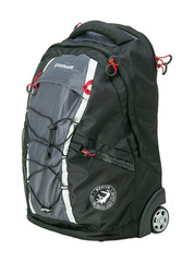 Рюкзак на колёсах Wenger, цвет черный/серый, 33х21х50 см, 35 л