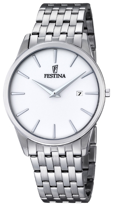 Festina F6833.1 - мужские наручные часы из коллекции Classic Festina F6833.1 - мужские наручные часы из коллекции ClassicFestina<br><br><br>Бренд: Festina<br>Модель: Festina F6833/1<br>Артикул: F6833.1<br>Вариант артикула: None<br>Коллекция: Classic<br>Подколлекция: None<br>Страна: Испания<br>Пол: мужские<br>Тип механизма: кварцевые<br>Механизм: M9U15<br>Количество камней: None<br>Автоподзавод: None<br>Источник энергии: от батарейки<br>Срок службы элемента питания: None<br>Дисплей: стрелки<br>Цифры: отсутствуют<br>Водозащита: WR 30<br>Противоударные: None<br>Материал корпуса: нерж. сталь<br>Материал браслета: нерж. сталь<br>Материал безеля: None<br>Стекло: минеральное<br>Антибликовое покрытие: None<br>Цвет корпуса: None<br>Цвет браслета: None<br>Цвет циферблата: None<br>Цвет безеля: None<br>Размеры: 40 мм<br>Диаметр: None<br>Диаметр корпуса: None<br>Толщина: None<br>Ширина ремешка: None<br>Вес: None<br>Спорт-функции: None<br>Подсветка: None<br>Вставка: None<br>Отображение даты: число<br>Хронограф: None<br>Таймер: None<br>Термометр: None<br>Хронометр: None<br>GPS: None<br>Радиосинхронизация: None<br>Барометр: None<br>Скелетон: None<br>Дополнительная информация: None<br>Дополнительные функции: None