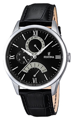 Festina F16823.2 - мужские наручные часы из коллекции Retrograde Festina F16823.2 - мужские наручные часы из коллекции RetrogradeFestina<br><br><br>Бренд: Festina<br>Модель: Festina F16823/2<br>Артикул: F16823.2<br>Вариант артикула: None<br>Коллекция: Retrograde<br>Подколлекция: None<br>Страна: Испания<br>Пол: мужские<br>Тип механизма: кварцевые<br>Механизм: MJR10<br>Количество камней: None<br>Автоподзавод: None<br>Источник энергии: от батарейки<br>Срок службы элемента питания: None<br>Дисплей: стрелки<br>Цифры: римские<br>Водозащита: WR 50<br>Противоударные: None<br>Материал корпуса: нерж. сталь<br>Материал браслета: кожа<br>Материал безеля: None<br>Стекло: минеральное<br>Антибликовое покрытие: None<br>Цвет корпуса: None<br>Цвет браслета: None<br>Цвет циферблата: None<br>Цвет безеля: None<br>Размеры: 43 мм<br>Диаметр: None<br>Диаметр корпуса: None<br>Толщина: None<br>Ширина ремешка: None<br>Вес: None<br>Спорт-функции: None<br>Подсветка: стрелок<br>Вставка: None<br>Отображение даты: число, день недели<br>Хронограф: None<br>Таймер: None<br>Термометр: None<br>Хронометр: None<br>GPS: None<br>Радиосинхронизация: None<br>Барометр: None<br>Скелетон: None<br>Дополнительная информация: None<br>Дополнительные функции: None