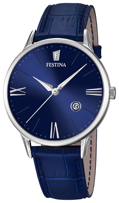Festina F16824.3 - мужские наручные часы из коллекции Classic Festina F16824.3 - мужские наручные часы из коллекции ClassicFestina<br><br><br>Бренд: Festina<br>Модель: Festina F16824/3<br>Артикул: F16824.3<br>Вариант артикула: None<br>Коллекция: Classic<br>Подколлекция: None<br>Страна: Испания<br>Пол: мужские<br>Тип механизма: кварцевые<br>Механизм: MGM10<br>Количество камней: None<br>Автоподзавод: None<br>Источник энергии: от батарейки<br>Срок службы элемента питания: None<br>Дисплей: стрелки<br>Цифры: римские<br>Водозащита: WR 50<br>Противоударные: None<br>Материал корпуса: нерж. сталь<br>Материал браслета: кожа<br>Материал безеля: None<br>Стекло: минеральное<br>Антибликовое покрытие: None<br>Цвет корпуса: None<br>Цвет браслета: None<br>Цвет циферблата: None<br>Цвет безеля: None<br>Размеры: 42 мм<br>Диаметр: None<br>Диаметр корпуса: None<br>Толщина: None<br>Ширина ремешка: None<br>Вес: None<br>Спорт-функции: None<br>Подсветка: стрелок<br>Вставка: None<br>Отображение даты: число<br>Хронограф: None<br>Таймер: None<br>Термометр: None<br>Хронометр: None<br>GPS: None<br>Радиосинхронизация: None<br>Барометр: None<br>Скелетон: None<br>Дополнительная информация: None<br>Дополнительные функции: None