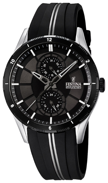 Festina F16841.1 - мужские наручные часы из коллекции Sport Festina F16841.1 - мужские наручные часы из коллекции SportFestina<br><br><br>Бренд: Festina<br>Модель: Festina F16841/1<br>Артикул: F16841.1<br>Вариант артикула: None<br>Коллекция: Sport<br>Подколлекция: None<br>Страна: Испания<br>Пол: мужские<br>Тип механизма: кварцевые<br>Механизм: M6P23<br>Количество камней: None<br>Автоподзавод: None<br>Источник энергии: от батарейки<br>Срок службы элемента питания: None<br>Дисплей: стрелки<br>Цифры: арабские<br>Водозащита: WR 50<br>Противоударные: None<br>Материал корпуса: нерж. сталь<br>Материал браслета: полиуретан<br>Материал безеля: None<br>Стекло: минеральное<br>Антибликовое покрытие: None<br>Цвет корпуса: None<br>Цвет браслета: None<br>Цвет циферблата: None<br>Цвет безеля: None<br>Размеры: 42 мм<br>Диаметр: None<br>Диаметр корпуса: None<br>Толщина: None<br>Ширина ремешка: None<br>Вес: None<br>Спорт-функции: None<br>Подсветка: стрелок<br>Вставка: None<br>Отображение даты: число<br>Хронограф: None<br>Таймер: None<br>Термометр: None<br>Хронометр: None<br>GPS: None<br>Радиосинхронизация: None<br>Барометр: None<br>Скелетон: None<br>Дополнительная информация: None<br>Дополнительные функции: None