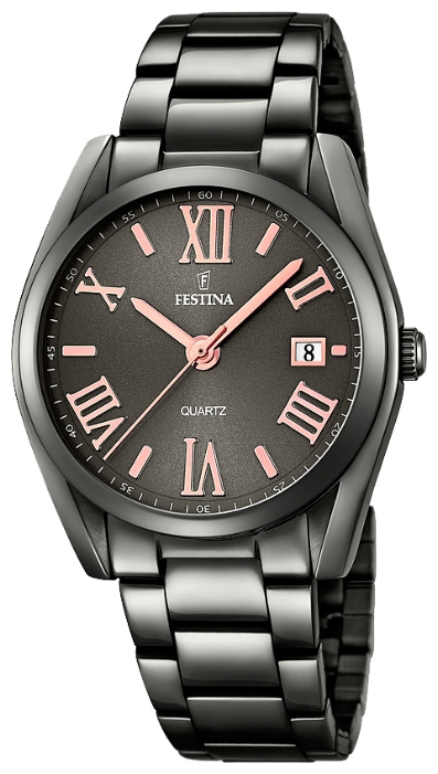 Festina F16866.1 - женские наручные часы Festina F16866.1 - женские наручные часыFestina<br><br><br>Бренд: Festina<br>Модель: Festina F16866/1<br>Артикул: F16866.1<br>Вариант артикула: None<br>Коллекция: None<br>Подколлекция: None<br>Страна: Испания<br>Пол: женские<br>Тип механизма: кварцевые<br>Механизм: M2115<br>Количество камней: None<br>Автоподзавод: None<br>Источник энергии: от батарейки<br>Срок службы элемента питания: None<br>Дисплей: стрелки<br>Цифры: римские<br>Водозащита: WR 50<br>Противоударные: None<br>Материал корпуса: нерж. сталь, PVD покрытие (полное)<br>Материал браслета: нерж. сталь, PVD покрытие (полное)<br>Материал безеля: None<br>Стекло: минеральное<br>Антибликовое покрытие: None<br>Цвет корпуса: None<br>Цвет браслета: None<br>Цвет циферблата: None<br>Цвет безеля: None<br>Размеры: 37 мм<br>Диаметр: None<br>Диаметр корпуса: None<br>Толщина: None<br>Ширина ремешка: None<br>Вес: None<br>Спорт-функции: None<br>Подсветка: None<br>Вставка: None<br>Отображение даты: число<br>Хронограф: None<br>Таймер: None<br>Термометр: None<br>Хронометр: None<br>GPS: None<br>Радиосинхронизация: None<br>Барометр: None<br>Скелетон: None<br>Дополнительная информация: None<br>Дополнительные функции: None