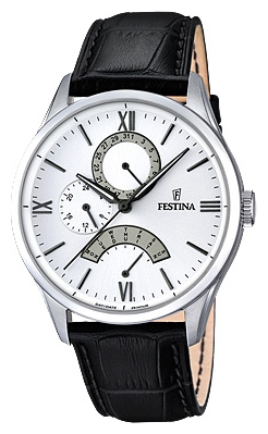 Festina F16823.1 - мужские наручные часы из коллекции Retrograde Festina F16823.1 - мужские наручные часы из коллекции RetrogradeFestina<br><br><br>Бренд: Festina<br>Модель: Festina F16823/1<br>Артикул: F16823.1<br>Вариант артикула: None<br>Коллекция: Retrograde<br>Подколлекция: None<br>Страна: Испания<br>Пол: мужские<br>Тип механизма: кварцевые<br>Механизм: MJR10<br>Количество камней: None<br>Автоподзавод: None<br>Источник энергии: от батарейки<br>Срок службы элемента питания: None<br>Дисплей: стрелки<br>Цифры: римские<br>Водозащита: WR 50<br>Противоударные: None<br>Материал корпуса: нерж. сталь<br>Материал браслета: кожа<br>Материал безеля: None<br>Стекло: минеральное<br>Антибликовое покрытие: None<br>Цвет корпуса: None<br>Цвет браслета: None<br>Цвет циферблата: None<br>Цвет безеля: None<br>Размеры: 43 мм<br>Диаметр: None<br>Диаметр корпуса: None<br>Толщина: None<br>Ширина ремешка: None<br>Вес: None<br>Спорт-функции: None<br>Подсветка: стрелок<br>Вставка: None<br>Отображение даты: число, день недели<br>Хронограф: None<br>Таймер: None<br>Термометр: None<br>Хронометр: None<br>GPS: None<br>Радиосинхронизация: None<br>Барометр: None<br>Скелетон: None<br>Дополнительная информация: None<br>Дополнительные функции: None