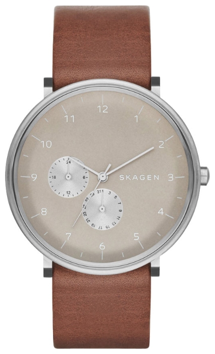 Skagen SKW6168 - мужские наручные часы из коллекции Leather Skagen SKW6168 - мужские наручные часы из коллекции LeatherSkagen<br><br><br>Бренд: Skagen<br>Модель: Skagen SKW6168<br>Артикул: SKW6168<br>Вариант артикула: None<br>Коллекция: Leather<br>Подколлекция: None<br>Страна: Дания<br>Пол: мужские<br>Тип механизма: кварцевые<br>Механизм: None<br>Количество камней: None<br>Автоподзавод: None<br>Источник энергии: от батарейки<br>Срок службы элемента питания: None<br>Дисплей: стрелки<br>Цифры: арабские<br>Водозащита: WR 30<br>Противоударные: None<br>Материал корпуса: нерж. сталь<br>Материал браслета: кожа (не указан)<br>Материал безеля: None<br>Стекло: минеральное<br>Антибликовое покрытие: None<br>Цвет корпуса: None<br>Цвет браслета: None<br>Цвет циферблата: None<br>Цвет безеля: None<br>Размеры: None<br>Диаметр: None<br>Диаметр корпуса: None<br>Толщина: None<br>Ширина ремешка: None<br>Вес: None<br>Спорт-функции: None<br>Подсветка: None<br>Вставка: None<br>Отображение даты: число<br>Хронограф: None<br>Таймер: None<br>Термометр: None<br>Хронометр: None<br>GPS: None<br>Радиосинхронизация: None<br>Барометр: None<br>Скелетон: None<br>Дополнительная информация: None<br>Дополнительные функции: None