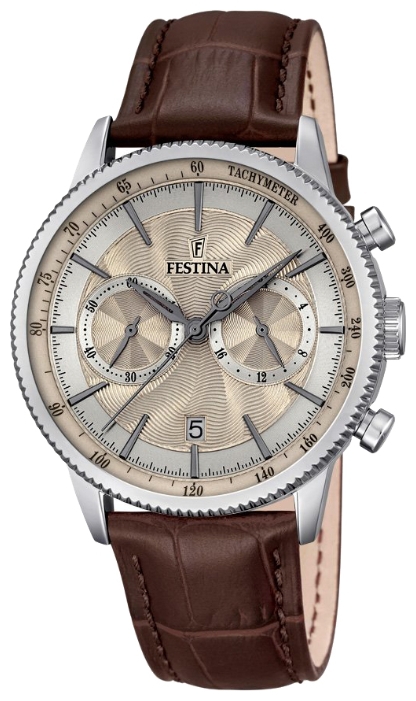 Festina F16893.7 - мужские наручные часы Festina F16893.7 - мужские наручные часыFestina<br><br><br>Бренд: Festina<br>Модель: Festina F16893/7<br>Артикул: F16893.7<br>Вариант артикула: None<br>Коллекция: None<br>Подколлекция: None<br>Страна: Испания<br>Пол: мужские<br>Тип механизма: кварцевые<br>Механизм: M0S21<br>Количество камней: None<br>Автоподзавод: None<br>Источник энергии: от батарейки<br>Срок службы элемента питания: None<br>Дисплей: стрелки<br>Цифры: отсутствуют<br>Водозащита: WR 50<br>Противоударные: None<br>Материал корпуса: нерж. сталь<br>Материал браслета: кожа<br>Материал безеля: None<br>Стекло: минеральное<br>Антибликовое покрытие: None<br>Цвет корпуса: None<br>Цвет браслета: None<br>Цвет циферблата: None<br>Цвет безеля: None<br>Размеры: 41 мм<br>Диаметр: None<br>Диаметр корпуса: None<br>Толщина: None<br>Ширина ремешка: None<br>Вес: None<br>Спорт-функции: секундомер<br>Подсветка: None<br>Вставка: None<br>Отображение даты: число<br>Хронограф: есть<br>Таймер: None<br>Термометр: None<br>Хронометр: None<br>GPS: None<br>Радиосинхронизация: None<br>Барометр: None<br>Скелетон: None<br>Дополнительная информация: None<br>Дополнительные функции: None