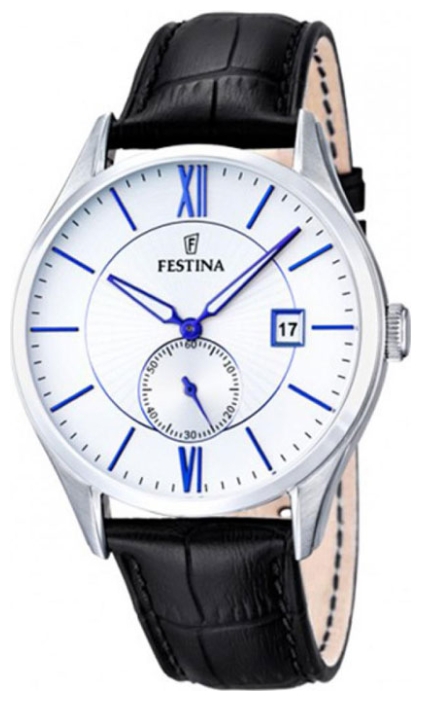 Festina F16872.1 - мужские наручные часы из коллекции Classic Festina F16872.1 - мужские наручные часы из коллекции ClassicFestina<br><br><br>Бренд: Festina<br>Модель: Festina F16872/1<br>Артикул: F16872.1<br>Вариант артикула: None<br>Коллекция: Classic<br>Подколлекция: None<br>Страна: Испания<br>Пол: мужские<br>Тип механизма: кварцевые<br>Механизм: None<br>Количество камней: None<br>Автоподзавод: None<br>Источник энергии: от батарейки<br>Срок службы элемента питания: None<br>Дисплей: стрелки<br>Цифры: римские<br>Водозащита: WR 50<br>Противоударные: None<br>Материал корпуса: нерж. сталь<br>Материал браслета: кожа (не указан)<br>Материал безеля: None<br>Стекло: минеральное<br>Антибликовое покрытие: None<br>Цвет корпуса: None<br>Цвет браслета: None<br>Цвет циферблата: None<br>Цвет безеля: None<br>Размеры: 42 мм<br>Диаметр: None<br>Диаметр корпуса: None<br>Толщина: None<br>Ширина ремешка: None<br>Вес: None<br>Спорт-функции: None<br>Подсветка: стрелок<br>Вставка: None<br>Отображение даты: число<br>Хронограф: None<br>Таймер: None<br>Термометр: None<br>Хронометр: None<br>GPS: None<br>Радиосинхронизация: None<br>Барометр: None<br>Скелетон: None<br>Дополнительная информация: None<br>Дополнительные функции: None