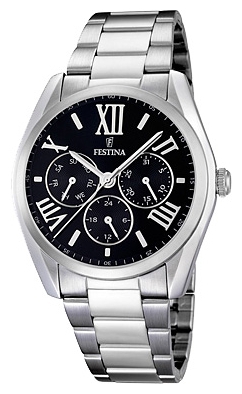 Festina F16750.2 - женские наручные часы из коллекции Classic Festina F16750.2 - женские наручные часы из коллекции ClassicFestina<br><br><br>Бренд: Festina<br>Модель: Festina F16750/2<br>Артикул: F16750.2<br>Вариант артикула: None<br>Коллекция: Classic<br>Подколлекция: None<br>Страна: Испания<br>Пол: женские<br>Тип механизма: кварцевые<br>Механизм: M6P29<br>Количество камней: None<br>Автоподзавод: None<br>Источник энергии: от батарейки<br>Срок службы элемента питания: None<br>Дисплей: стрелки<br>Цифры: римские<br>Водозащита: WR 50<br>Противоударные: None<br>Материал корпуса: нерж. сталь<br>Материал браслета: нерж. сталь<br>Материал безеля: None<br>Стекло: минеральное<br>Антибликовое покрытие: None<br>Цвет корпуса: None<br>Цвет браслета: None<br>Цвет циферблата: None<br>Цвет безеля: None<br>Размеры: 42.2 мм<br>Диаметр: None<br>Диаметр корпуса: None<br>Толщина: None<br>Ширина ремешка: None<br>Вес: None<br>Спорт-функции: None<br>Подсветка: None<br>Вставка: None<br>Отображение даты: число, день недели<br>Хронограф: None<br>Таймер: None<br>Термометр: None<br>Хронометр: None<br>GPS: None<br>Радиосинхронизация: None<br>Барометр: None<br>Скелетон: None<br>Дополнительная информация: None<br>Дополнительные функции: None