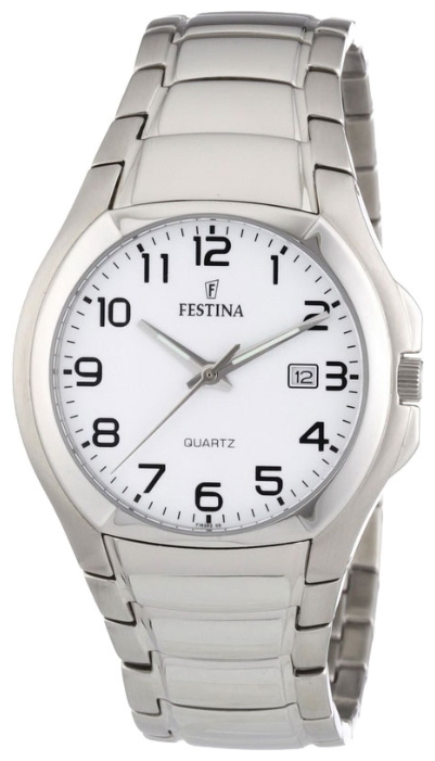 Festina F16262.5 - мужские наручные часы из коллекции Classic Festina F16262.5 - мужские наручные часы из коллекции ClassicFestina<br><br><br>Бренд: Festina<br>Модель: Festina F16262/5<br>Артикул: F16262.5<br>Вариант артикула: None<br>Коллекция: Classic<br>Подколлекция: None<br>Страна: Испания<br>Пол: мужские<br>Тип механизма: кварцевые<br>Механизм: None<br>Количество камней: None<br>Автоподзавод: None<br>Источник энергии: от батарейки<br>Срок службы элемента питания: None<br>Дисплей: стрелки<br>Цифры: арабские<br>Водозащита: WR 30<br>Противоударные: None<br>Материал корпуса: нерж. сталь<br>Материал браслета: нерж. сталь<br>Материал безеля: None<br>Стекло: минеральное<br>Антибликовое покрытие: None<br>Цвет корпуса: None<br>Цвет браслета: None<br>Цвет циферблата: None<br>Цвет безеля: None<br>Размеры: 39 мм<br>Диаметр: None<br>Диаметр корпуса: None<br>Толщина: None<br>Ширина ремешка: None<br>Вес: None<br>Спорт-функции: None<br>Подсветка: стрелок<br>Вставка: None<br>Отображение даты: число<br>Хронограф: None<br>Таймер: None<br>Термометр: None<br>Хронометр: None<br>GPS: None<br>Радиосинхронизация: None<br>Барометр: None<br>Скелетон: None<br>Дополнительная информация: None<br>Дополнительные функции: None