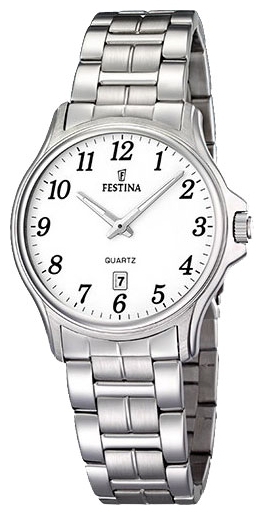 Festina F16474.1 - унисекс наручные часы из коллекции Classic Festina F16474.1 - унисекс наручные часы из коллекции ClassicFestina<br><br><br>Бренд: Festina<br>Модель: Festina F16474/1<br>Артикул: F16474.1<br>Вариант артикула: None<br>Коллекция: Classic<br>Подколлекция: None<br>Страна: Испания<br>Пол: унисекс<br>Тип механизма: кварцевые<br>Механизм: None<br>Количество камней: None<br>Автоподзавод: None<br>Источник энергии: от батарейки<br>Срок службы элемента питания: None<br>Дисплей: стрелки<br>Цифры: арабские<br>Водозащита: WR 30<br>Противоударные: None<br>Материал корпуса: нерж. сталь<br>Материал браслета: нерж. сталь<br>Материал безеля: None<br>Стекло: минеральное<br>Антибликовое покрытие: None<br>Цвет корпуса: None<br>Цвет браслета: None<br>Цвет циферблата: None<br>Цвет безеля: None<br>Размеры: 32 мм<br>Диаметр: None<br>Диаметр корпуса: None<br>Толщина: None<br>Ширина ремешка: None<br>Вес: None<br>Спорт-функции: None<br>Подсветка: стрелок<br>Вставка: None<br>Отображение даты: число<br>Хронограф: None<br>Таймер: None<br>Термометр: None<br>Хронометр: None<br>GPS: None<br>Радиосинхронизация: None<br>Барометр: None<br>Скелетон: None<br>Дополнительная информация: None<br>Дополнительные функции: None