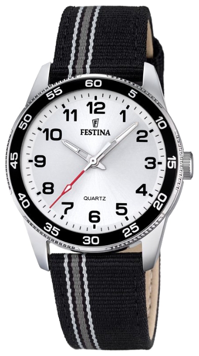 Festina F16906.1 - унисекс наручные часы Festina F16906.1 - унисекс наручные часыFestina<br><br><br>Бренд: Festina<br>Модель: Festina F16906/1<br>Артикул: F16906.1<br>Вариант артикула: None<br>Коллекция: None<br>Подколлекция: None<br>Страна: Испания<br>Пол: унисекс<br>Тип механизма: кварцевые<br>Механизм: M2035<br>Количество камней: None<br>Автоподзавод: None<br>Источник энергии: от батарейки<br>Срок службы элемента питания: None<br>Дисплей: стрелки<br>Цифры: арабские<br>Водозащита: WR 50<br>Противоударные: None<br>Материал корпуса: нерж. сталь<br>Материал браслета: текстиль + кожа<br>Материал безеля: None<br>Стекло: минеральное<br>Антибликовое покрытие: None<br>Цвет корпуса: None<br>Цвет браслета: None<br>Цвет циферблата: None<br>Цвет безеля: None<br>Размеры: 34 мм<br>Диаметр: None<br>Диаметр корпуса: None<br>Толщина: None<br>Ширина ремешка: None<br>Вес: None<br>Спорт-функции: None<br>Подсветка: стрелок<br>Вставка: None<br>Отображение даты: None<br>Хронограф: None<br>Таймер: None<br>Термометр: None<br>Хронометр: None<br>GPS: None<br>Радиосинхронизация: None<br>Барометр: None<br>Скелетон: None<br>Дополнительная информация: None<br>Дополнительные функции: None