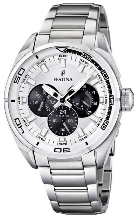 Festina F16608.1 - мужские наручные часы из коллекции Multifunction Festina F16608.1 - мужские наручные часы из коллекции MultifunctionFestina<br><br><br>Бренд: Festina<br>Модель: Festina F16608/1<br>Артикул: F16608.1<br>Вариант артикула: None<br>Коллекция: Multifunction<br>Подколлекция: None<br>Страна: Испания<br>Пол: мужские<br>Тип механизма: кварцевые<br>Механизм: None<br>Количество камней: None<br>Автоподзавод: None<br>Источник энергии: от батарейки<br>Срок службы элемента питания: None<br>Дисплей: стрелки<br>Цифры: отсутствуют<br>Водозащита: WR 50<br>Противоударные: None<br>Материал корпуса: нерж. сталь<br>Материал браслета: нерж. сталь<br>Материал безеля: None<br>Стекло: минеральное<br>Антибликовое покрытие: None<br>Цвет корпуса: None<br>Цвет браслета: None<br>Цвет циферблата: None<br>Цвет безеля: None<br>Размеры: 44x12 мм<br>Диаметр: None<br>Диаметр корпуса: None<br>Толщина: None<br>Ширина ремешка: None<br>Вес: None<br>Спорт-функции: None<br>Подсветка: стрелок<br>Вставка: None<br>Отображение даты: число, день недели<br>Хронограф: None<br>Таймер: None<br>Термометр: None<br>Хронометр: None<br>GPS: None<br>Радиосинхронизация: None<br>Барометр: None<br>Скелетон: None<br>Дополнительная информация: None<br>Дополнительные функции: None