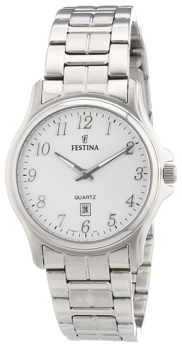 Festina F16474.2 - женские наручные часы из коллекции Classic Festina F16474.2 - женские наручные часы из коллекции ClassicFestina<br><br><br>Бренд: Festina<br>Модель: Festina F16474/2<br>Артикул: F16474.2<br>Вариант артикула: None<br>Коллекция: Classic<br>Подколлекция: None<br>Страна: Испания<br>Пол: женские<br>Тип механизма: кварцевые<br>Механизм: None<br>Количество камней: None<br>Автоподзавод: None<br>Источник энергии: от батарейки<br>Срок службы элемента питания: None<br>Дисплей: стрелки<br>Цифры: арабские<br>Водозащита: WR 30<br>Противоударные: None<br>Материал корпуса: нерж. сталь<br>Материал браслета: нерж. сталь<br>Материал безеля: None<br>Стекло: минеральное<br>Антибликовое покрытие: None<br>Цвет корпуса: None<br>Цвет браслета: None<br>Цвет циферблата: None<br>Цвет безеля: None<br>Размеры: 32 мм<br>Диаметр: None<br>Диаметр корпуса: None<br>Толщина: None<br>Ширина ремешка: None<br>Вес: None<br>Спорт-функции: None<br>Подсветка: None<br>Вставка: None<br>Отображение даты: число<br>Хронограф: None<br>Таймер: None<br>Термометр: None<br>Хронометр: None<br>GPS: None<br>Радиосинхронизация: None<br>Барометр: None<br>Скелетон: None<br>Дополнительная информация: None<br>Дополнительные функции: None