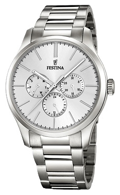 Festina F16810.1 - женские наручные часы из коллекции Boyfriend Collection Festina F16810.1 - женские наручные часы из коллекции Boyfriend CollectionFestina<br><br><br>Бренд: Festina<br>Модель: Festina F16810/1<br>Артикул: F16810.1<br>Вариант артикула: None<br>Коллекция: Boyfriend Collection<br>Подколлекция: None<br>Страна: Испания<br>Пол: женские<br>Тип механизма: кварцевые<br>Механизм: M6P29<br>Количество камней: None<br>Автоподзавод: None<br>Источник энергии: от батарейки<br>Срок службы элемента питания: None<br>Дисплей: стрелки<br>Цифры: отсутствуют<br>Водозащита: WR 50<br>Противоударные: None<br>Материал корпуса: нерж. сталь<br>Материал браслета: нерж. сталь<br>Материал безеля: None<br>Стекло: минеральное<br>Антибликовое покрытие: None<br>Цвет корпуса: None<br>Цвет браслета: None<br>Цвет циферблата: None<br>Цвет безеля: None<br>Размеры: 43.8 мм<br>Диаметр: None<br>Диаметр корпуса: None<br>Толщина: None<br>Ширина ремешка: None<br>Вес: None<br>Спорт-функции: None<br>Подсветка: стрелок<br>Вставка: None<br>Отображение даты: число, день недели<br>Хронограф: None<br>Таймер: None<br>Термометр: None<br>Хронометр: None<br>GPS: None<br>Радиосинхронизация: None<br>Барометр: None<br>Скелетон: None<br>Дополнительная информация: None<br>Дополнительные функции: None