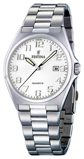 Festina F16374.6 - мужские наручные часы из коллекции Classic Festina F16374.6 - мужские наручные часы из коллекции ClassicFestina<br><br><br>Бренд: Festina<br>Модель: Festina F16374/6<br>Артикул: F16374.6<br>Вариант артикула: None<br>Коллекция: Classic<br>Подколлекция: None<br>Страна: Испания<br>Пол: мужские<br>Тип механизма: кварцевые<br>Механизм: M1M12<br>Количество камней: None<br>Автоподзавод: None<br>Источник энергии: от батарейки<br>Срок службы элемента питания: None<br>Дисплей: стрелки<br>Цифры: арабские<br>Водозащита: WR 50<br>Противоударные: None<br>Материал корпуса: нерж. сталь<br>Материал браслета: нерж. сталь<br>Материал безеля: None<br>Стекло: минеральное<br>Антибликовое покрытие: None<br>Цвет корпуса: None<br>Цвет браслета: None<br>Цвет циферблата: None<br>Цвет безеля: None<br>Размеры: 40 мм<br>Диаметр: None<br>Диаметр корпуса: None<br>Толщина: None<br>Ширина ремешка: None<br>Вес: None<br>Спорт-функции: None<br>Подсветка: стрелок<br>Вставка: None<br>Отображение даты: число<br>Хронограф: None<br>Таймер: None<br>Термометр: None<br>Хронометр: None<br>GPS: None<br>Радиосинхронизация: None<br>Барометр: None<br>Скелетон: None<br>Дополнительная информация: None<br>Дополнительные функции: None