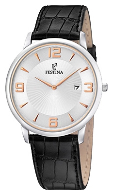Festina F6806.3 - мужские наручные часы из коллекции Classic Festina F6806.3 - мужские наручные часы из коллекции ClassicFestina<br><br><br>Бренд: Festina<br>Модель: Festina F6806/3<br>Артикул: F6806.3<br>Вариант артикула: None<br>Коллекция: Classic<br>Подколлекция: None<br>Страна: Испания<br>Пол: мужские<br>Тип механизма: кварцевые<br>Механизм: M9U15<br>Количество камней: None<br>Автоподзавод: None<br>Источник энергии: от батарейки<br>Срок службы элемента питания: None<br>Дисплей: стрелки<br>Цифры: арабские<br>Водозащита: WR 30<br>Противоударные: None<br>Материал корпуса: нерж. сталь<br>Материал браслета: кожа<br>Материал безеля: None<br>Стекло: минеральное<br>Антибликовое покрытие: None<br>Цвет корпуса: None<br>Цвет браслета: None<br>Цвет циферблата: None<br>Цвет безеля: None<br>Размеры: 40 мм<br>Диаметр: None<br>Диаметр корпуса: None<br>Толщина: None<br>Ширина ремешка: None<br>Вес: None<br>Спорт-функции: None<br>Подсветка: None<br>Вставка: None<br>Отображение даты: число<br>Хронограф: None<br>Таймер: None<br>Термометр: None<br>Хронометр: None<br>GPS: None<br>Радиосинхронизация: None<br>Барометр: None<br>Скелетон: None<br>Дополнительная информация: None<br>Дополнительные функции: None