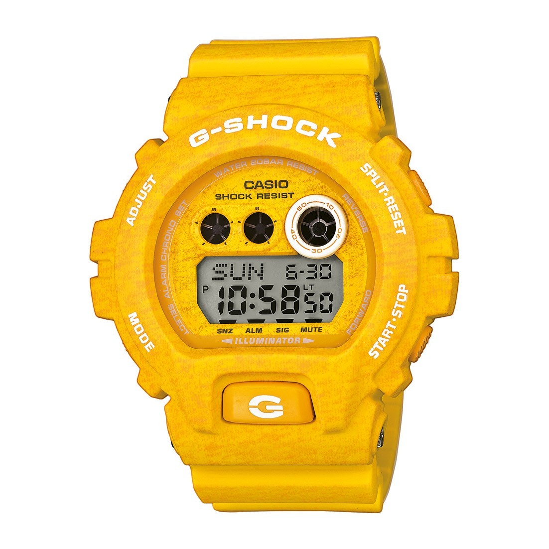 Casio G-SHOCK GD-X6900HT-9E / GD-X6900HT-9ER - мужские наручные часы Casio G-SHOCK GD-X6900HT-9E / GD-X6900HT-9ER - мужские наручные часыCasio<br><br><br>Бренд: Casio<br>Модель: Casio GD-X6900HT-9E<br>Артикул: GD-X6900HT-9E<br>Вариант артикула: GD-X6900HT-9ER<br>Коллекция: G-SHOCK<br>Подколлекция: None<br>Страна: Япония<br>Пол: мужские<br>Тип механизма: кварцевые<br>Механизм: None<br>Количество камней: None<br>Автоподзавод: None<br>Источник энергии: от батарейки<br>Срок службы элемента питания: None<br>Дисплей: цифры<br>Цифры: None<br>Водозащита: WR 200<br>Противоударные: есть<br>Материал корпуса: пластик<br>Материал браслета: пластик<br>Материал безеля: None<br>Стекло: минеральное<br>Антибликовое покрытие: None<br>Цвет корпуса: None<br>Цвет браслета: None<br>Цвет циферблата: None<br>Цвет безеля: None<br>Размеры: 53.9x57.5x20.4 мм<br>Диаметр: None<br>Диаметр корпуса: None<br>Толщина: None<br>Ширина ремешка: None<br>Вес: 79 г<br>Спорт-функции: секундомер, таймер обратного отсчета<br>Подсветка: дисплея<br>Вставка: None<br>Отображение даты: вечный календарь, число, месяц, год, день недели<br>Хронограф: None<br>Таймер: None<br>Термометр: None<br>Хронометр: None<br>GPS: None<br>Радиосинхронизация: None<br>Барометр: None<br>Скелетон: None<br>Дополнительная информация: автоподсветка, ежечасный сигнал, повтор сигнала будильника, функция Flash alert, функция включения/отключения звука кнопок; элемент питания CR2032, срок службы батарейки 10 лет<br>Дополнительные функции: второй часовой пояс, будильник (количество установок: 3)