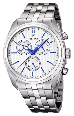 Festina F16778.2 - мужские наручные часы из коллекции Chronograph Festina F16778.2 - мужские наручные часы из коллекции ChronographFestina<br><br><br>Бренд: Festina<br>Модель: Festina F16778/2<br>Артикул: F16778.2<br>Вариант артикула: None<br>Коллекция: Chronograph<br>Подколлекция: None<br>Страна: Испания<br>Пол: мужские<br>Тип механизма: кварцевые<br>Механизм: MJS00<br>Количество камней: None<br>Автоподзавод: None<br>Источник энергии: от батарейки<br>Срок службы элемента питания: None<br>Дисплей: стрелки<br>Цифры: отсутствуют<br>Водозащита: WR 50<br>Противоударные: None<br>Материал корпуса: нерж. сталь<br>Материал браслета: нерж. сталь<br>Материал безеля: None<br>Стекло: минеральное<br>Антибликовое покрытие: None<br>Цвет корпуса: None<br>Цвет браслета: None<br>Цвет циферблата: None<br>Цвет безеля: None<br>Размеры: 44 мм<br>Диаметр: None<br>Диаметр корпуса: None<br>Толщина: None<br>Ширина ремешка: None<br>Вес: None<br>Спорт-функции: секундомер<br>Подсветка: стрелок<br>Вставка: None<br>Отображение даты: None<br>Хронограф: есть<br>Таймер: None<br>Термометр: None<br>Хронометр: None<br>GPS: None<br>Радиосинхронизация: None<br>Барометр: None<br>Скелетон: None<br>Дополнительная информация: None<br>Дополнительные функции: None