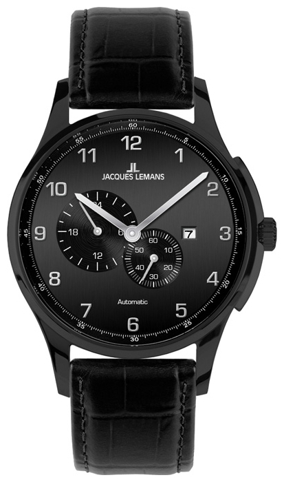 Jacques Lemans 1-1731B - мужские наручные часы из коллекции London Jacques Lemans 1-1731B - мужские наручные часы из коллекции LondonJacques Lemans<br><br><br>Бренд: Jacques Lemans<br>Модель: Jacques Lemans 1-1731B<br>Артикул: 1-1731B<br>Вариант артикула: None<br>Коллекция: London<br>Подколлекция: None<br>Страна: Австрия<br>Пол: мужские<br>Тип механизма: механические<br>Механизм: None<br>Количество камней: None<br>Автоподзавод: None<br>Источник энергии: пружинный механизм<br>Срок службы элемента питания: None<br>Дисплей: стрелки<br>Цифры: арабские<br>Водозащита: WR 100<br>Противоударные: None<br>Материал корпуса: нерж. сталь, IP покрытие (полное)<br>Материал браслета: кожа<br>Материал безеля: None<br>Стекло: минеральное<br>Антибликовое покрытие: None<br>Цвет корпуса: None<br>Цвет браслета: None<br>Цвет циферблата: None<br>Цвет безеля: None<br>Размеры: 44 мм<br>Диаметр: None<br>Диаметр корпуса: None<br>Толщина: None<br>Ширина ремешка: None<br>Вес: None<br>Спорт-функции: None<br>Подсветка: None<br>Вставка: None<br>Отображение даты: число<br>Хронограф: None<br>Таймер: None<br>Термометр: None<br>Хронометр: None<br>GPS: None<br>Радиосинхронизация: None<br>Барометр: None<br>Скелетон: None<br>Дополнительная информация: None<br>Дополнительные функции: второй часовой пояс