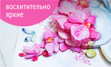 Папертоли Paperlove восхитительно яркие! Сюжет на фото — Розовые орхидеи. Папертоли Paperlove восхитительно яркие! Сюжет на фото — Розовые орхидеи.