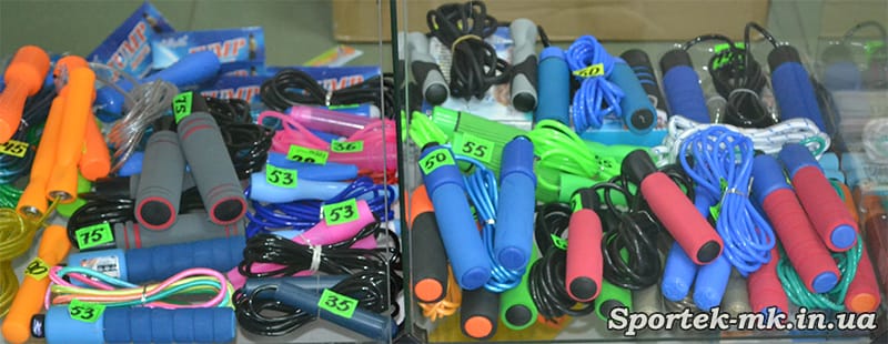 Скакалки в магазине "Дом Спорта" в Николаеве
