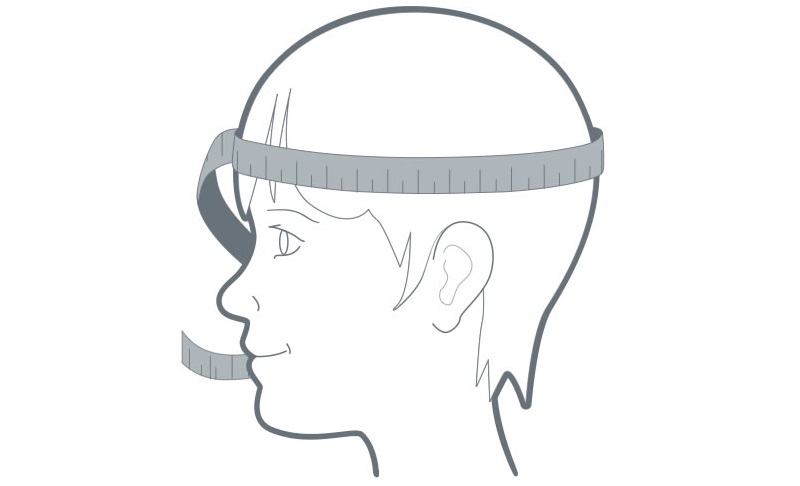 Как измерить размер головы для шлема