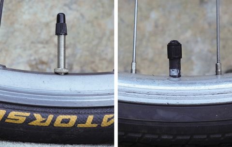 Как накачать шины велосипеда